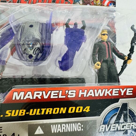 5 for $25| Marvel Avengers Age of Hawkeye Vs. Sub-Ultron 004 2.5-inch Figure - Picture 2 of 7